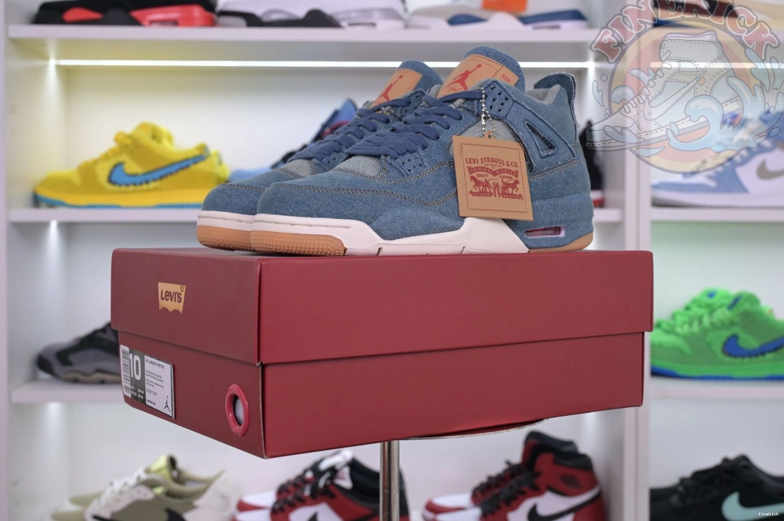 levis retro Air Jordan 4 Jordan denim 0226